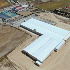 Imagen del estado actual de las obras de la nueva planta de Patatas Meléndez, junto a sus instalaciones de Medina, que prevé funcionar a finales de 2022. E. M.