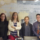 La vicepresidenta y consejera de Empleo de la Junta, Rosa Valdeón, se reúne con FECyLGTB+ y Fundación Triángulo, los colectivos LGTB+ de Castilla y León.-ICAL