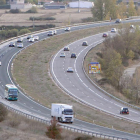 Imagen de la autopista AP-1 en Burgos.