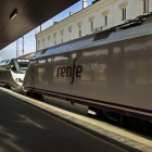 Preparación de la estación de Renfe de Zamora para la llegada del AVE-ICAL