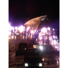 Incendio en la empresa Ornua el pasado domingo.-EUROPA PRESS