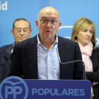 El candidato a la Presidencia del PP de Valladolid Jesús Julio Carnero presenta nuevas iniciativas de cara al XIV Congreso Provincial-ICAL