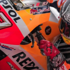 El catalán Marc Márquez, en su nueva Honda RC213V.-AFP