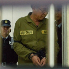 El capitán del Sewol a su llegada al tribunal, el pasado 11 de noviembre.-Foto: AFP / ED JONES