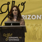 La consejera de Agricultura y Ganadería, Silvia Clemente, inaugura la jornada de debate sobre el sector ovino dentro del marco Agrohorizonte 2020-Ical