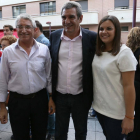 El precandidato a la Secretaría General del PSCyL-PSOE, Julio Villarrubia celebra un encuentro con militantes del PSCyL de Valladolid-Ical