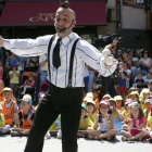 ctuación de la compañia Circortito dentro del Festival de Teatro de Calle de Soria.-ICAL
