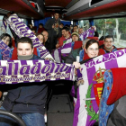 Aficionados vallisoletanos en un viaje en autocar a Soria-M. Álvarez