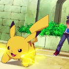 Los dos protagonistas del videojuego 'Pokémon'.-