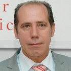 El alcalde de la localidad palentina de Antigüedad, Luis Fernando Cantero.-SARA MUNIOSGUREN / ICA