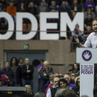 Podemos lograría un empate técnico con el PNV, según el Euskobarómetro-Foto: JORDI COTRINA