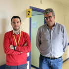 Los neurólogos David García y Ángel Guerrero, autores del estudio.-ICAL