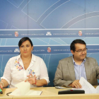 Ana Sánchez y Juan Luis Cepa valoran asuntos de actualidad agraria.-ICAL