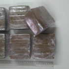 Droga incautada en Aldeatejada.-GUARDIA CIVIL