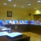 rtemio Domínguez preside el primer pleno municipal de legislatura en Medina de Rioseco, ayer por la tarde.-E.M.