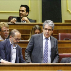 Francesc Homs, en su escaño en el Congreso de los Diputados.-AGUSTÍN CATALAN