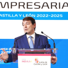 El presidente de la Junta, Alfonso Fernández Mañueco, presenta el V Plan de Internacionalización Empresarial.- ICAL
