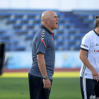 Luis César Sampedro durante el choque de ayer en Marbella.-PHOTO-DEPORTE