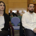 La portavoz del Ayuntamiento de Madrid  Rita Maestre, este jueves, en el juicio por la protesta que protagonizó en la capilla de la Universidad Complutense.-EFE / JAVIER LIZÓN