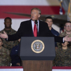Trump ordenó la creación de la Fuerza Espacial en septiembre de 2018.-AP