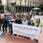 Una treintena de periodistas se concentra en Valladolid con motivo del Día Mundial de Libertad de Prensa-Ical