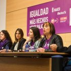 Vicente Andrés, Elena Blasco, Yolanda Martín, Ana Isabel Martín, Cristina Antoñanzas y Faustino Temprano.-ICAL