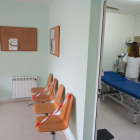 Sala de espera del consultorio médico de Bobadilla del Campo.- ICAL