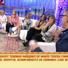 Imagen del programa de Tele 5 'Sálvame naranja'.-TELECINCO