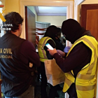 Momento de la operación.-GUARDIA CIVIL