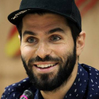 Jaime Alguersuari, durante la rueda de prensa que ha ofrecido en la sede del Consejo Superior de Deportes para anunciar que deja de pilotar.-EFE/CSD