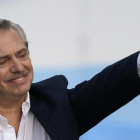 El candidato a la presidencia Argentina Alberto Fernández.-JUAN MABROMATA / AFP