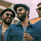 Los integrantes de la banda madrileña Sidercars, Ruly, Juancho y Gerbas.-E.M.
