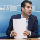 El secretario general del PSOE de Castilla y León, Luis Tudanca-Ical