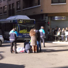 La mujer tendida en el suelo en el cruce entre las calles Labradores y Acibelas-Ical