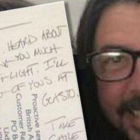 Dave Grohl muestra sus condolencias a Jon Plane.-TWITTER / FOO FIGHTERS