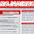 Página de inicio de la web rojadirecta.me.-Foto: ARCHIVO