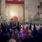 Procesión del encuentro de Valladolid en la pasada Semana Santa.-P. REQUEJO