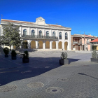 Plaza Mayor de la localidad de Íscar, que se va a remodelar a través de un concurso de ideas.-A.I.