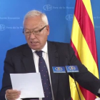Margallo felicita irónicamente a los independentistas por "tener el apoyo del 1,1% de los representantes de EEUU.-Foto: ACN