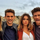 De Armas e Eastwood, junto a los otros dos protagonistas del filme, Gaia Weiss y Freddie Thorp.-INSTAGRAM / SCOTT EASTWOOD