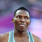 Isaac Makwala, en Londres.-JEWEL SAMAD (AFP)