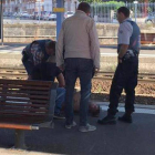 Trasladan a París al autor del ataque del tren, fichado por terrorismo-Foto: EFE