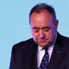El primer ministro escocés, Alex Salmond, tras conocer el resultado del referéndum, este viernes.-Foto: REUTERS / RUSSELL CHEYNE