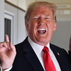 Trump, en rueda de prensa-