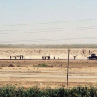 Retirada de las fuerzas iraquís de Ramadi.-Foto: AP