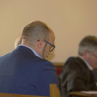 Jonathan de la Fuente durante la celebración del juicio el pasado mes de  mayo en la Audiencia Provincial de Ávila.-ICAL
