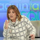 La alcaldesa de Medina del Campo, Teresa López, durante el programa de La 8 Valladolid ‘La Quinta Esquina’-J.M.Lostau