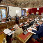 Sesión plenaria de la Diputación Provincial, ayer.- E. M.