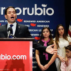 El republicano Marco Rubio abandona la carrera presidencial en Estados Unidos.-AFP