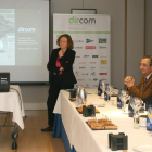 La presidenta de Dircom, Montserrat Tarrés, se reúne con los socios de la organización en Castilla y León.-ICAL